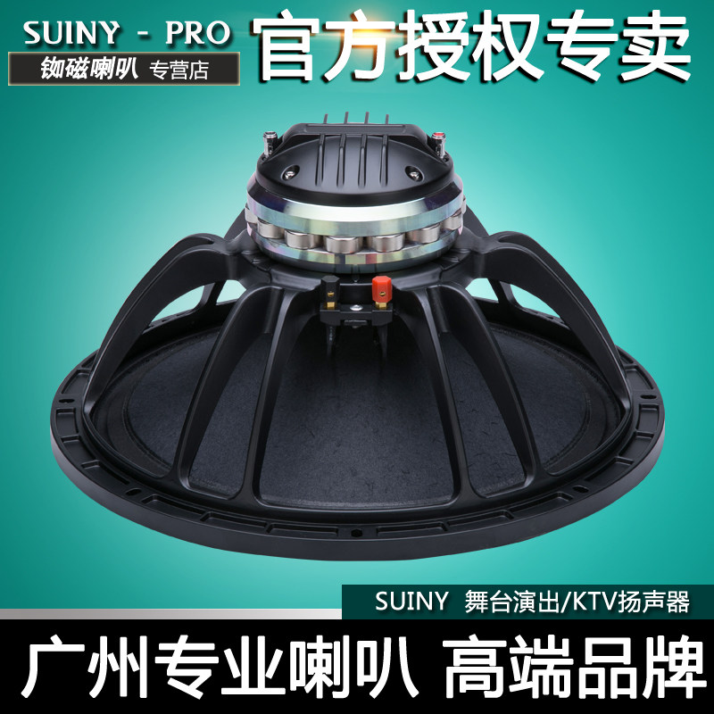 SUINY 15寸同轴反听音响专用喇叭监听扬声器钕磁专业舞台SC157579
