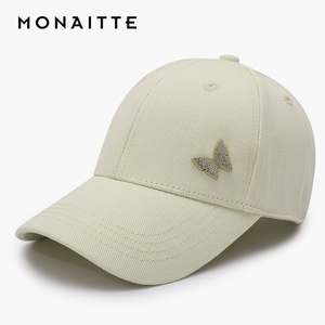 蒙奈特帽子女春夏新款鸭舌帽防晒遮阳高尔夫时尚大头运动棒球帽潮