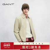 复古休闲翻领工装 外套 甘特2025秋冬新款 男士 哈灵顿夹克 GANT