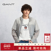 GANT 运动休闲百搭夹克外套 可拆卸连帽宽松美式 甘特春夏新款 男士