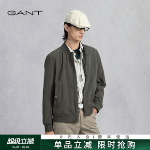男士 GANT 新款 运动美式 休闲夹克衫 外套棒球领时尚 甘特春秋季 短款