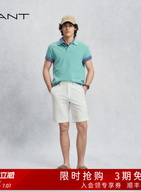 GANT/甘特男士棉感时尚休闲短裤