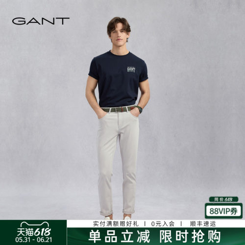 GANT/甘特男士通勤百搭牛仔裤
