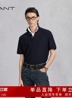 GANT/甘特男士夏季短袖POLO衫