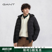 白鹅绒 绗线轻暖短款 秋冬季 男士 休闲简约通勤羽绒服外套 新款