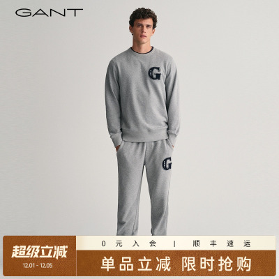 GANT/甘特男士卫裤休闲运动长裤