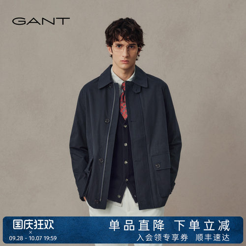 GANT/甘特男巴恩风猎装夹克外套