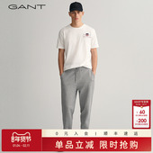甘特春季 纯色运动裤 新款 休闲长裤 GANT 风宽松卫裤 男士 子通勤美式