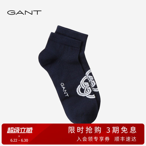 GANT/甘特女棉感休闲百搭低筒袜