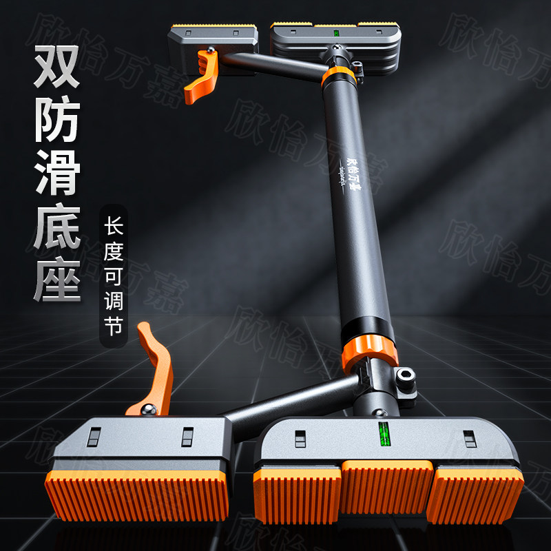 双支撑引体向上器杆单杠室内家用健身门上免打孔吊杠拉伸伸缩器材_虎窝淘