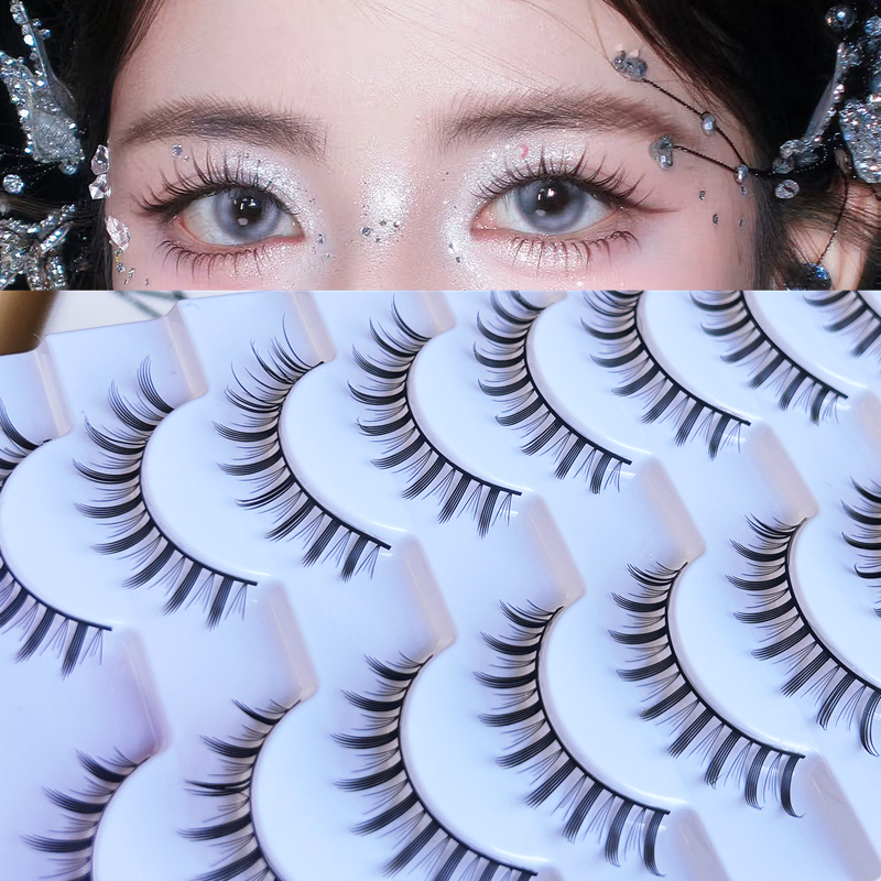 漫画仙子自然假睫毛素颜