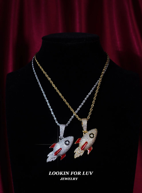 LFL男女锆石百搭小火箭