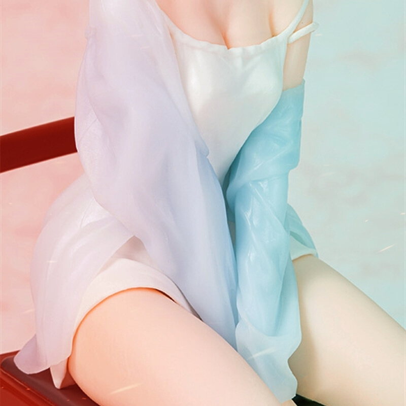 创意车载摆件蕾姆穹妹雪乃手办汽车中控台装饰品机箱动漫少女模型