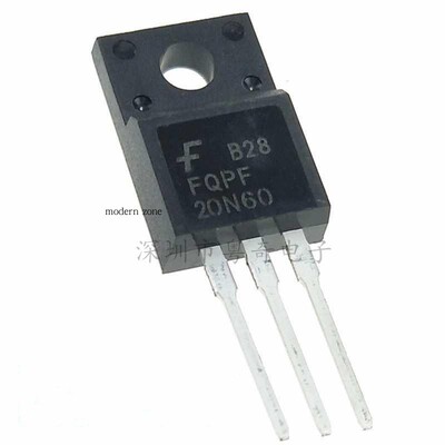 全新现货 FQPF20N60 20N60C FQPF20N60C 塑封MOS场效应管TO-220F