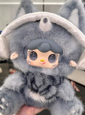 正版yooki氧氧400%三代百变idol盲盒大体玩偶毛绒女孩生日礼物