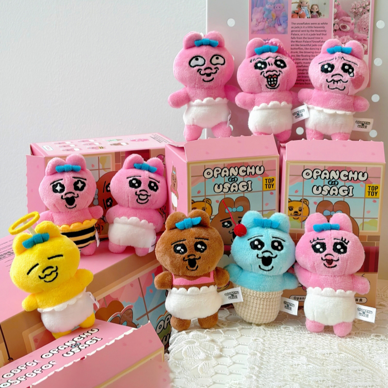 正版TOPTOY搞怪搭子裤裤兔盲盒