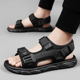 凉鞋 夏季 两穿沙滩鞋 防滑防臭耐磨软底开车拖鞋 男 外穿潮流2026新款