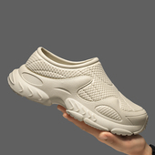 厨房专用工作鞋 防水防滑防油一脚蹬厨师鞋 耐脏劳保鞋 轻便舒适软底