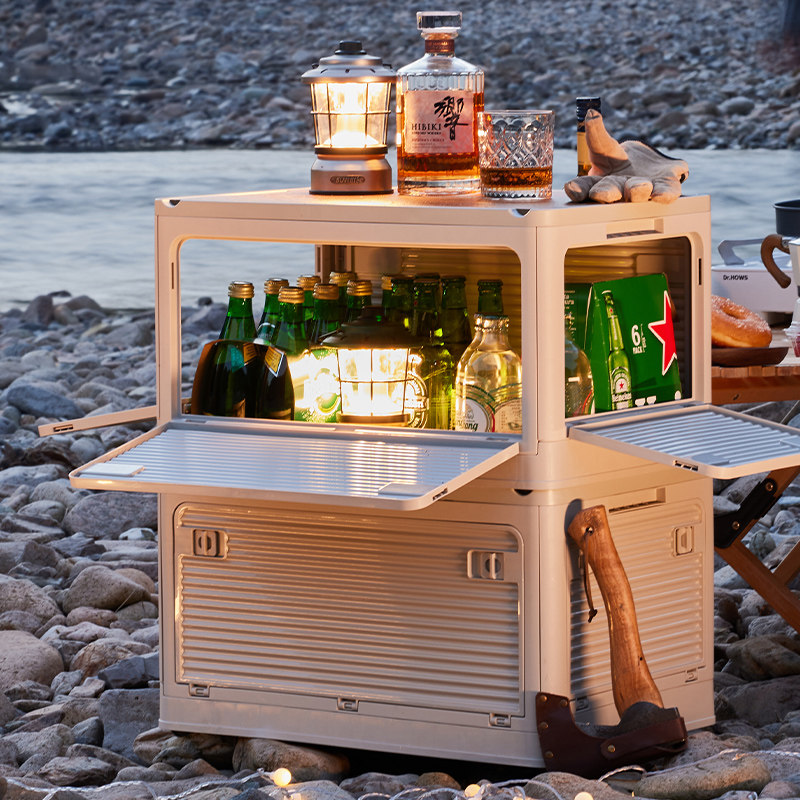 outdoors Camping Foldable Storage box Wood cover vehicle trunk multi-function storage box household Picnic Finishing Boxin the Storage consolidation , Home Storage appliances , Storage box , Storage box  category - from Buy2taobao.com to provide professional Taobao agent buy service