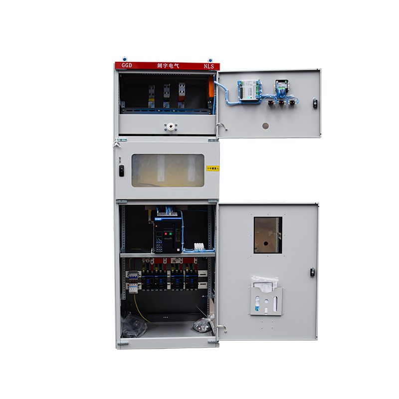 订制光伏防弧岛并网柜光v伏并网配电箱框架断路器电容补偿柜100-9