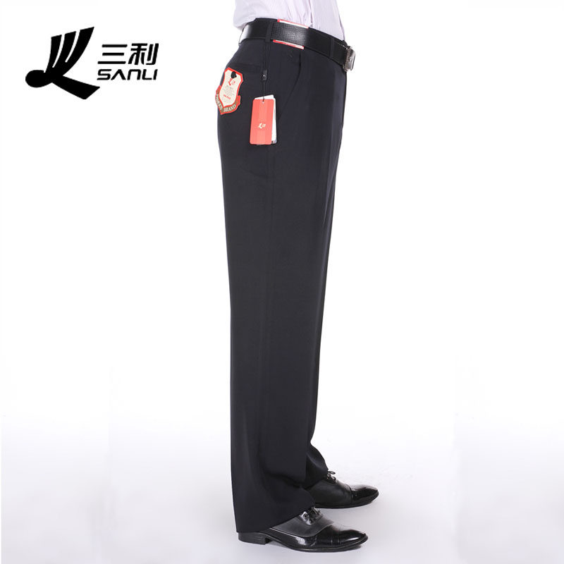 Pantalon droit en polyester pour été - Ref 1469426 Image 3