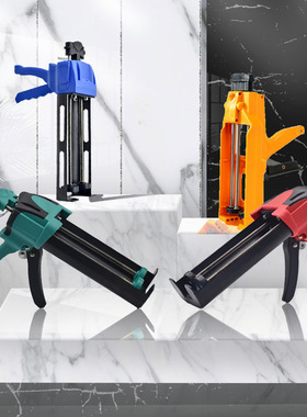 双管手动美缝剂专用填缝液压增压省力王胶枪第四代助力美缝枪打胶