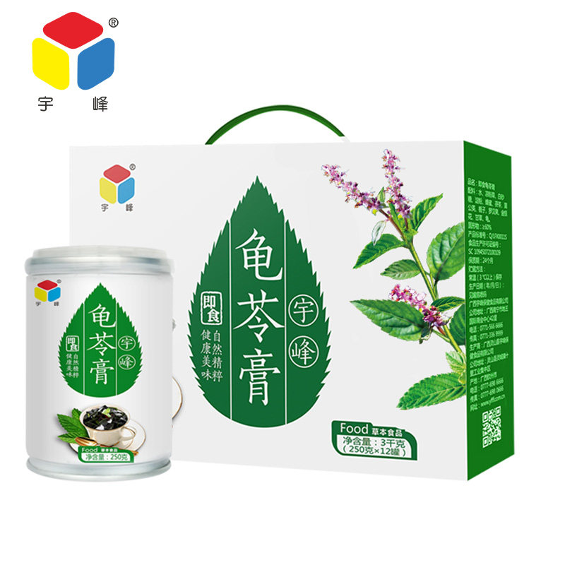 宇峰即食龟苓膏250g罐