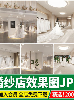 婚纱店摄影店效果图装修 工装婚礼门面门头室内软装装饰设计图库