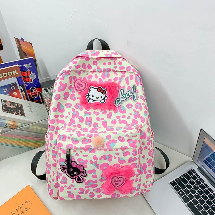 ins透气大学生双肩包双肩背包高