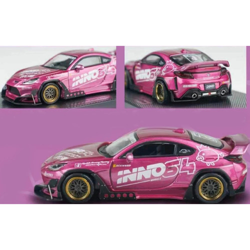 1:24 1:64 丰田 GR86 BRZ 火箭兔限量版涂装模型水贴纸