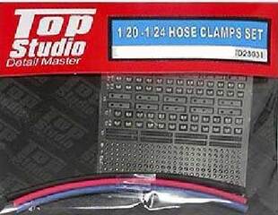 Top Studio TD23031 1/20 1/24 赛车模型用热缩管及管线喉码