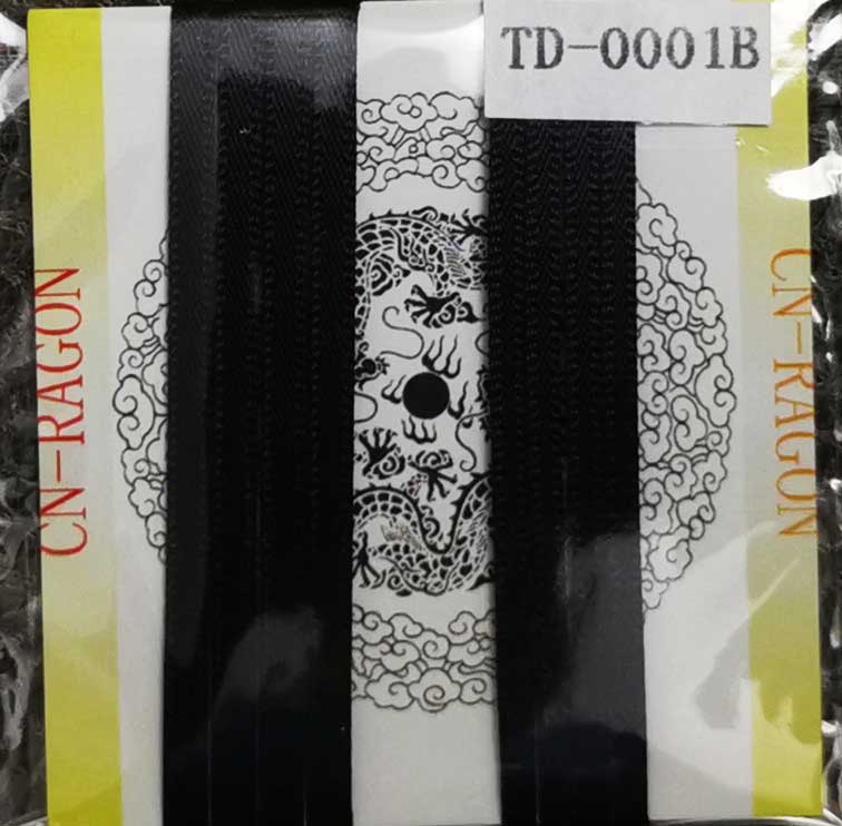 天地模型 车模改造件 TD-0001B 2mm 3mm 黑色布质编织安全带