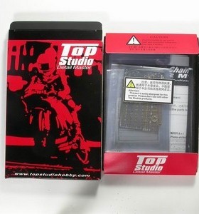 Top Studio TD23014 YZR-M1 04 05摩托模型金属活动链条 金色