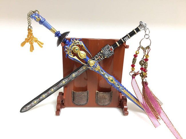 正版 霹雳布袋戏 收藏武器神兵名鉴 荒豹雷刀 六赋印戒