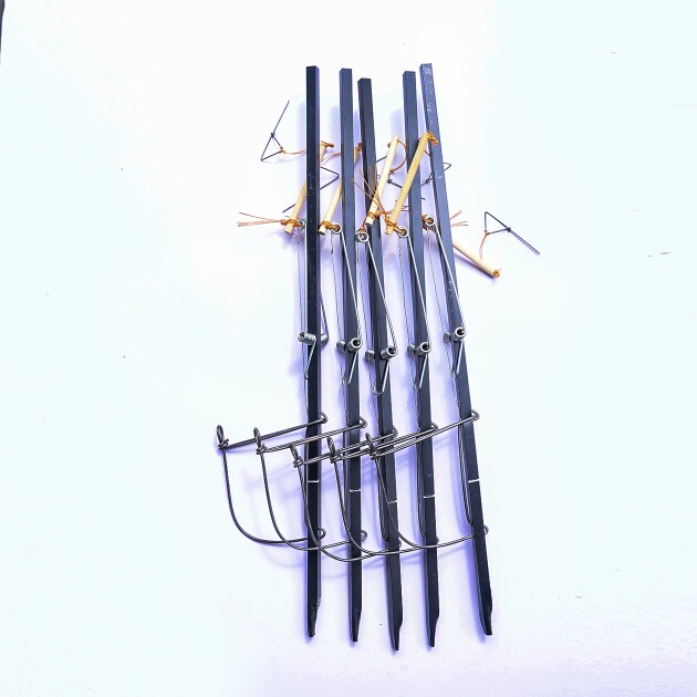 대나무 수제 쥐덫 와이어 클립 연속 쥐 세트 설치류 킬러 유물 강력한 와이어 쥐 활