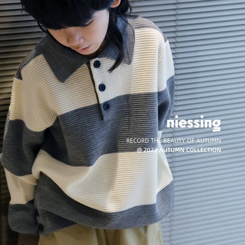 瑞比克学院风撞色羊毛衫