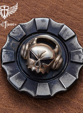 美国进口正品Steel Flame 限定骷髅EDC挑战币挂扣HiTex Gear 联名