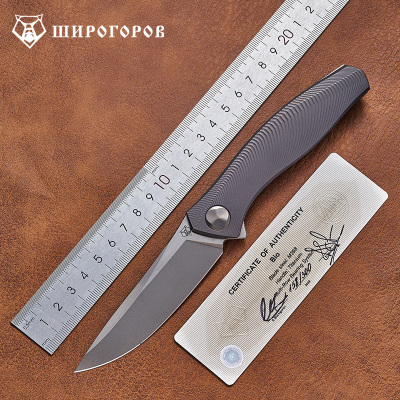 Shirogorov折刀限定高端高硬度