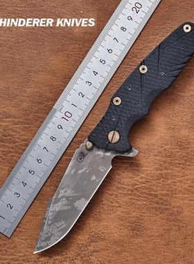 美国Hinderer辛德勒正品EK战犬手工BPU高硬度便携收藏限量户折刀