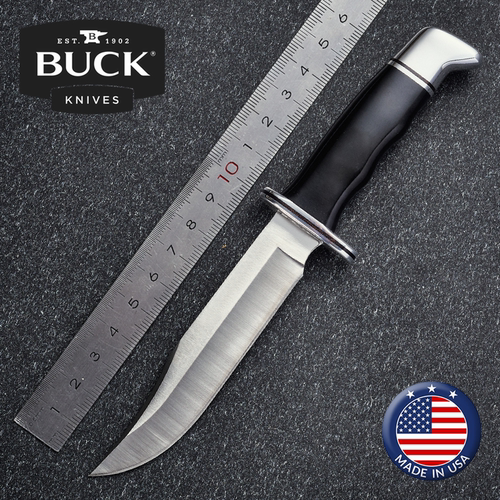 美国buck高硬度户外野营直刀