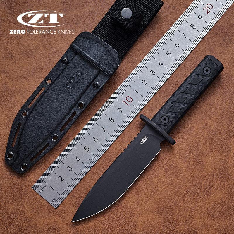 美国ZT零误差正品ZT0006高硬度粉末钢户外战术便携装备便携小直刀