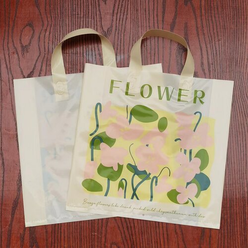 手提logo装衣服礼品袋塑料包装袋