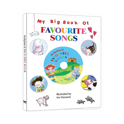 贝灵可点读 英文原版 我最喜欢的儿歌和童谣 普瑞德欧美童谣My favourite songs+ My favourite nursery rhymes