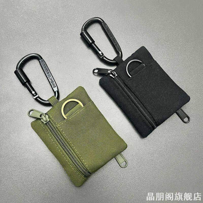 日系迷你零钱包卡包帆布小钱包拉链青年潮牌运动收纳包小挂包