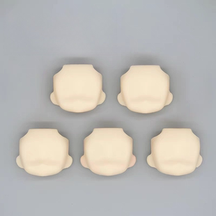 包子GSC脸壳空白脸日版mafumafu可用头脸手办用头发ob11gsc画脸