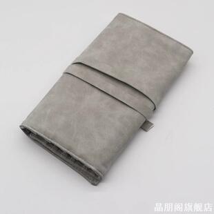 携带眉笔收纳包工具洗漱包化妆师可折叠刷子迷你眼影化妆品外出