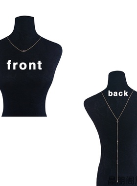 欧美新娘伴娘简约长款后