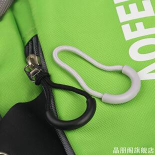 挂件拉链头万能箱包配件头尾绿色开头拉链扣背包延长装饰长尾彩色