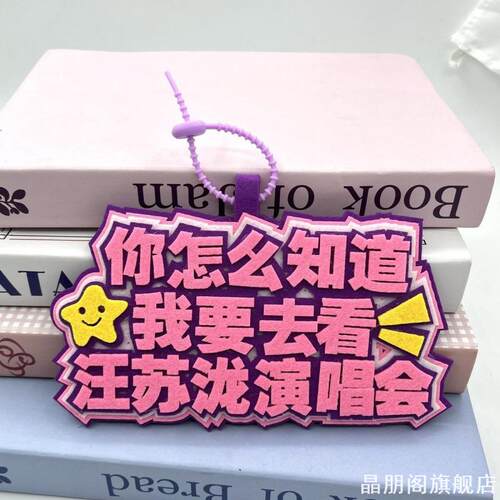 汪苏泷演唱会包包挂饰行李箱