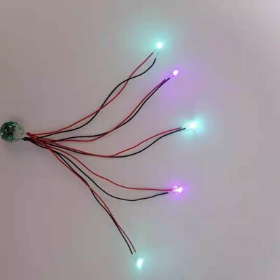 适用变形金刚模型加灯改装达加1206LEDdiy组合换灯警灯汽车模型